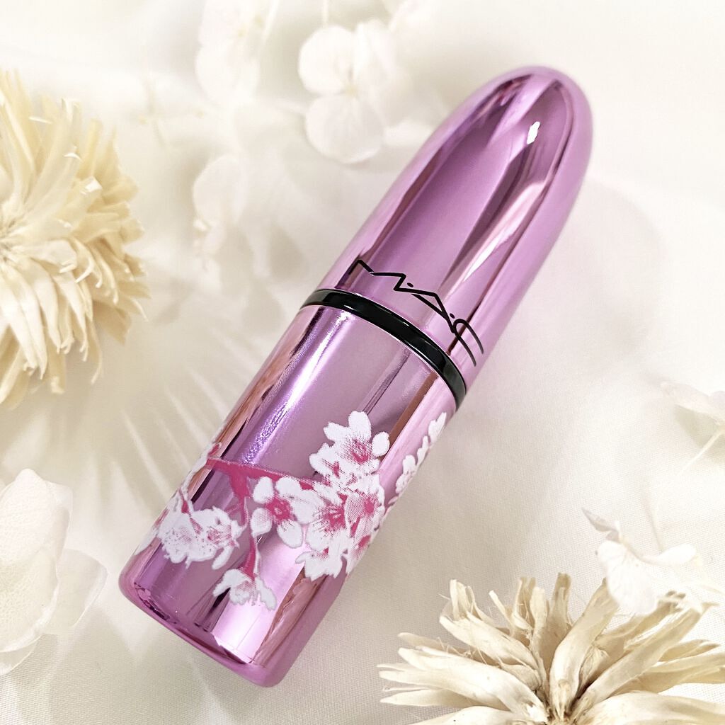 ラブ ミー リップスティック WILD CHERRY COLLECTION サクラ シーズン /M・A・C/口紅を使ったクチコミ（2枚目）