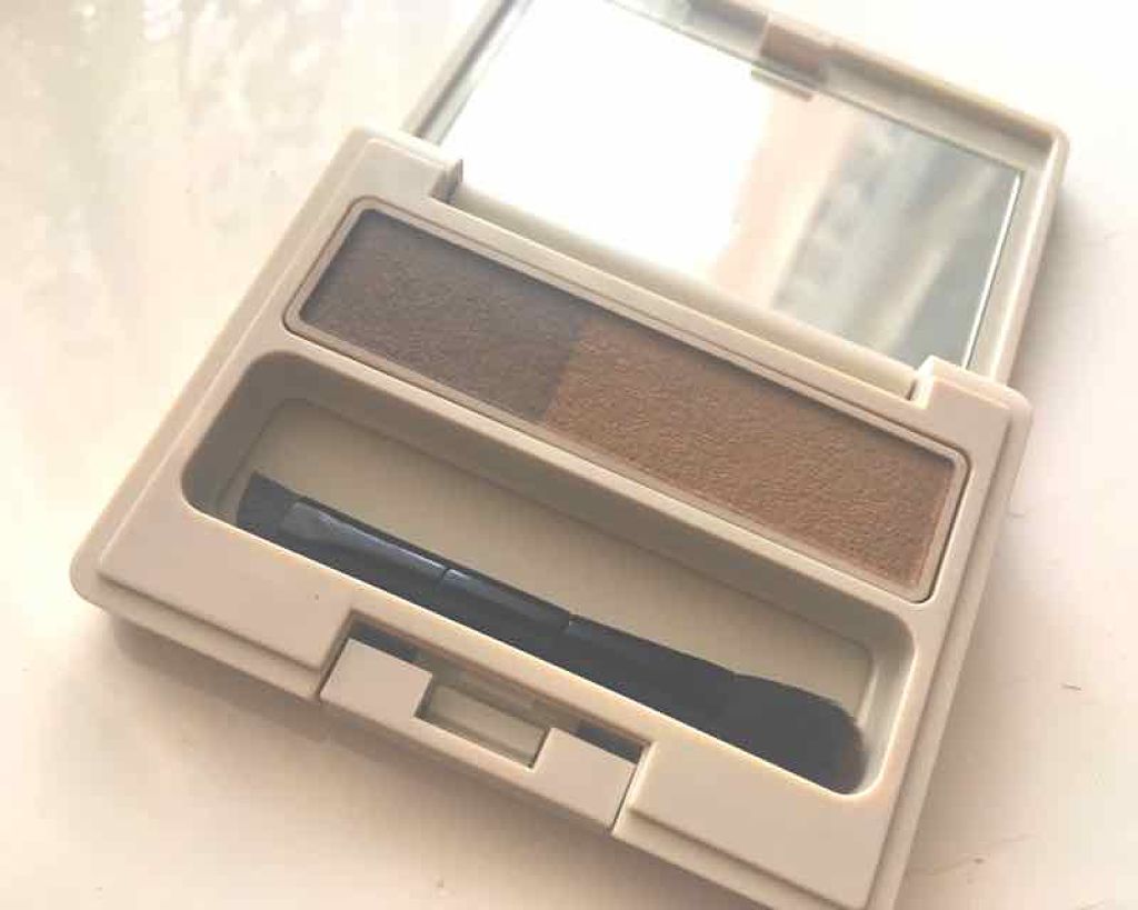 アイブロウパウダー/ナチュラグラッセ/パウダーアイブロウを使ったクチコミ(2枚目)