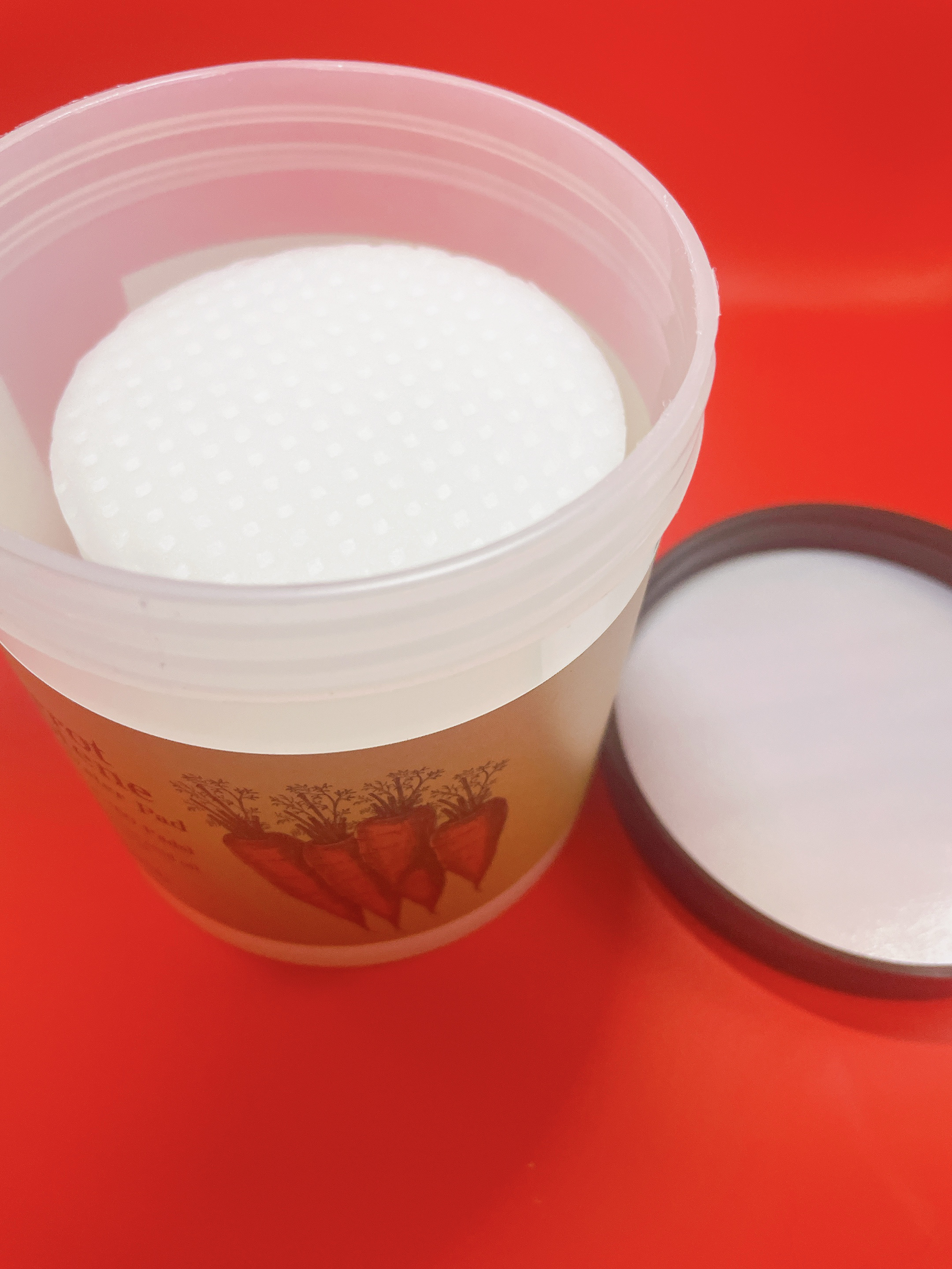 キャロットカロテン カーミングウォーターパッド/SKINFOOD/トナーパッドを使ったクチコミ（3枚目）