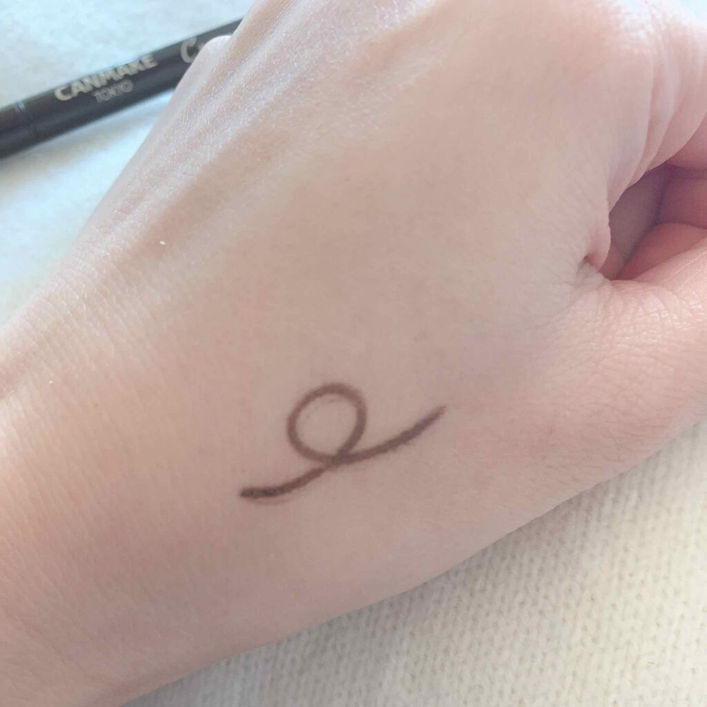 クリーミータッチライナー/キャンメイク/ジェルアイライナーを使ったクチコミ（2枚目）