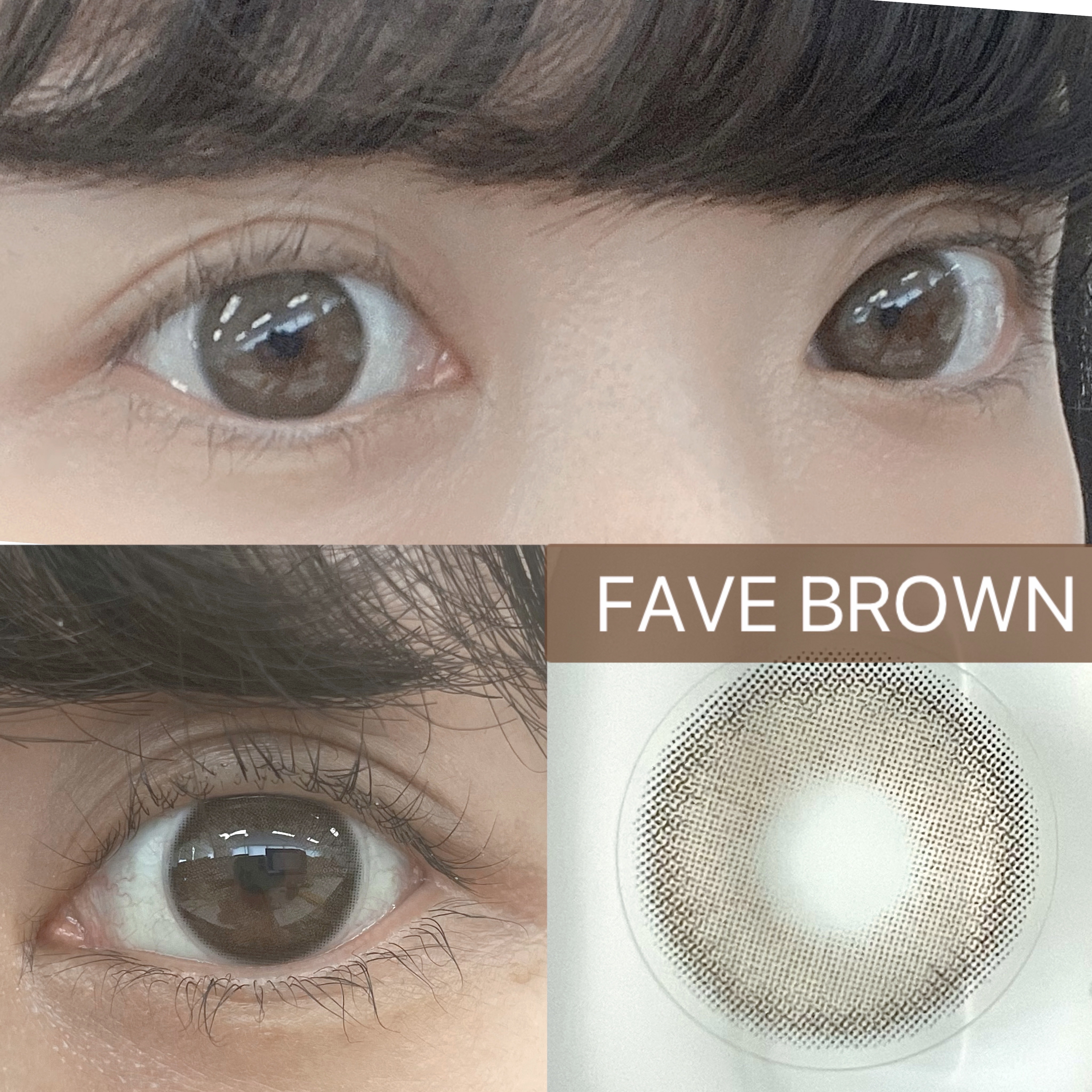 フェイヴ シリーズ/LENSSIS/カラーコンタクトレンズを使ったクチコミ（2枚目）