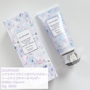 JILL STUART エブリデイブライト UVプロテクター トーンアップシマーラベンダー ホワイトフローラルのクチコミ「-
　
　
✯JILLSTUART @jillstuartbeauty 
　
　
エブリデイブ.....」（2枚目）