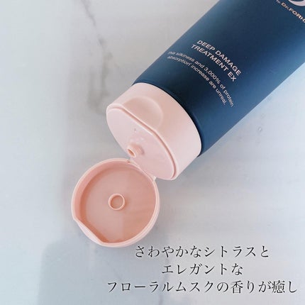 ディープダメージトリートメントEX/UNOVE/洗い流すヘアトリートメントを使ったクチコミ(4枚目)