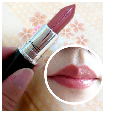 ラスターガラス リップスティック/M・A・C/口紅を使ったクチコミ(1枚目)