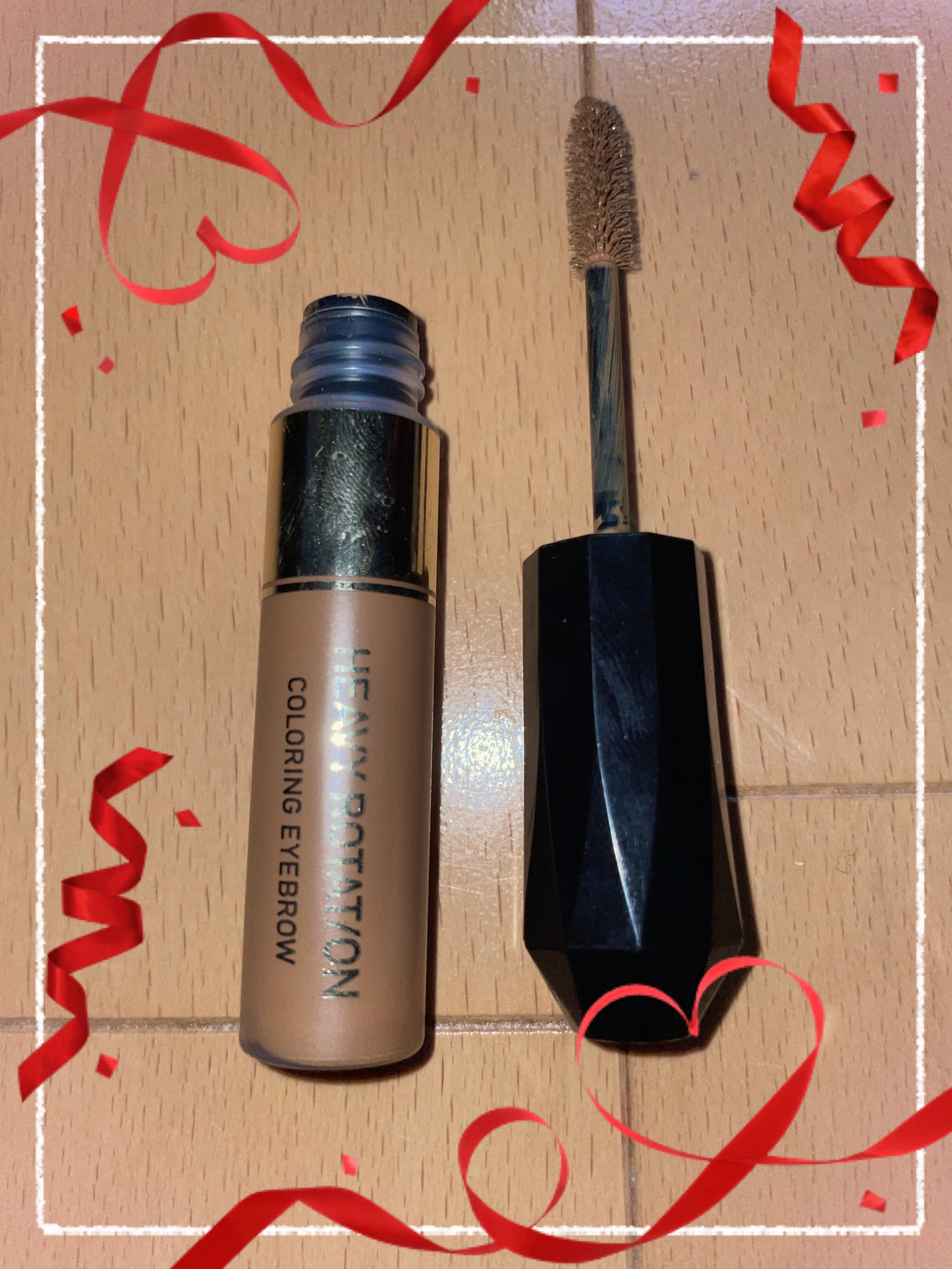 カラーリングアイブロウ/ヘビーローテーション/眉マスカラを使ったクチコミ（1枚目）