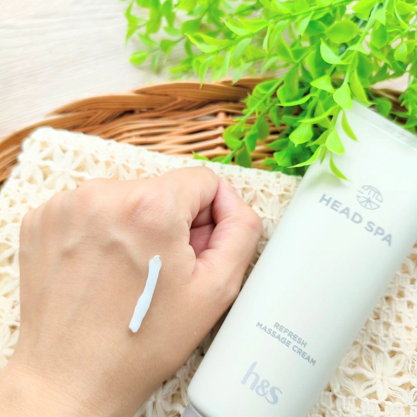 リフレッシュ マッサージクリーム/h&s/洗い流すヘアトリートメントを使ったクチコミ(3枚目)