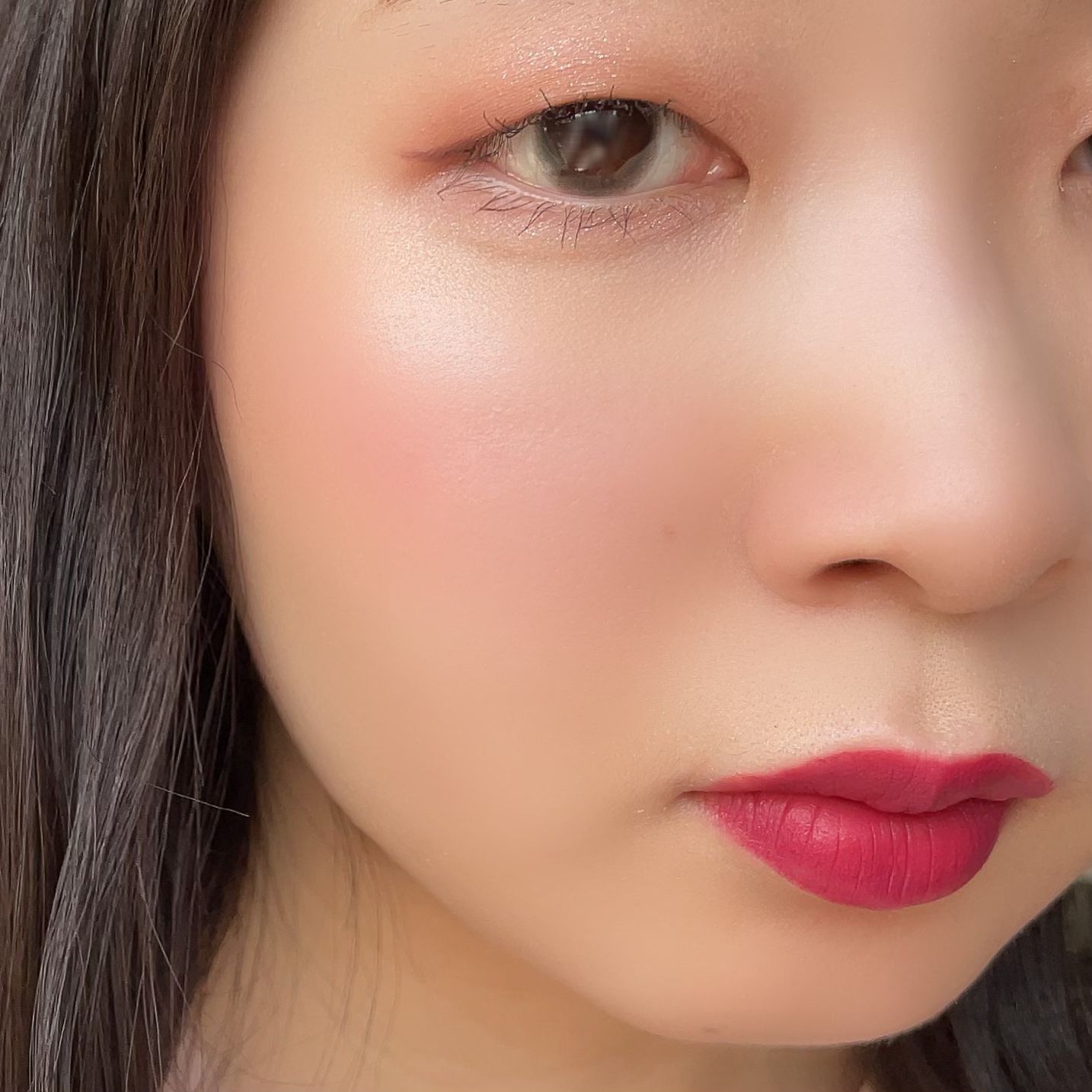 SPステイ マットインク 40/MAYBELLINE NEW YORK/口紅を使ったクチコミ（2枚目）