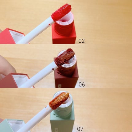 ジューシーリブティント/RICAFROSH/リップティントを使ったクチコミ(4枚目)