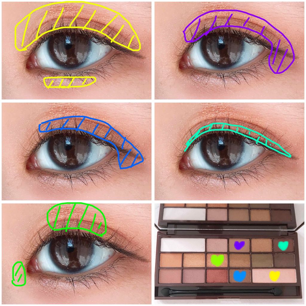 アイラブチョコレート/MAKEUP REVOLUTION/アイシャドウパレットを使ったクチコミ(2枚目)