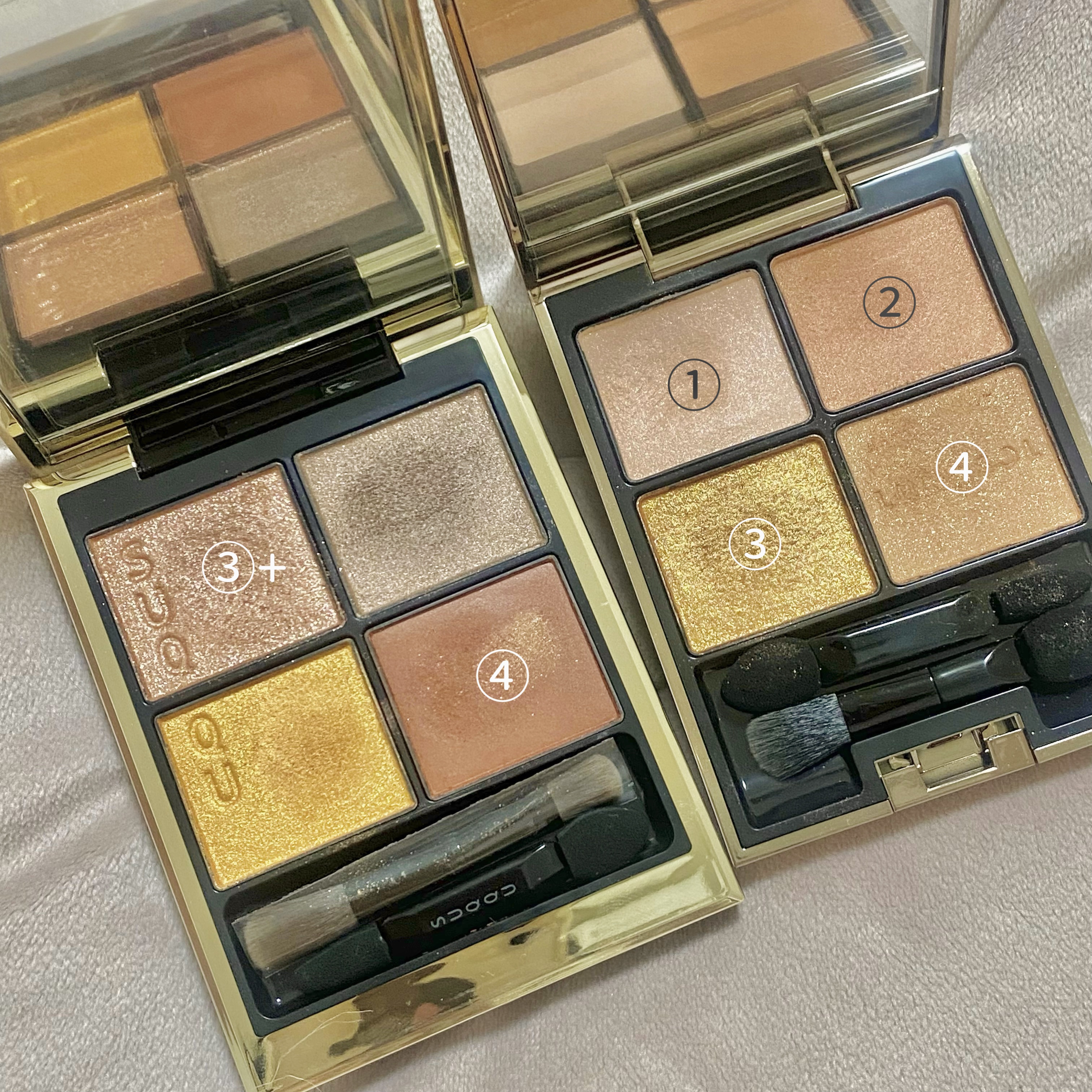 アイカラーレーション/LUNASOL/アイシャドウパレットを使ったクチコミ（2枚目）