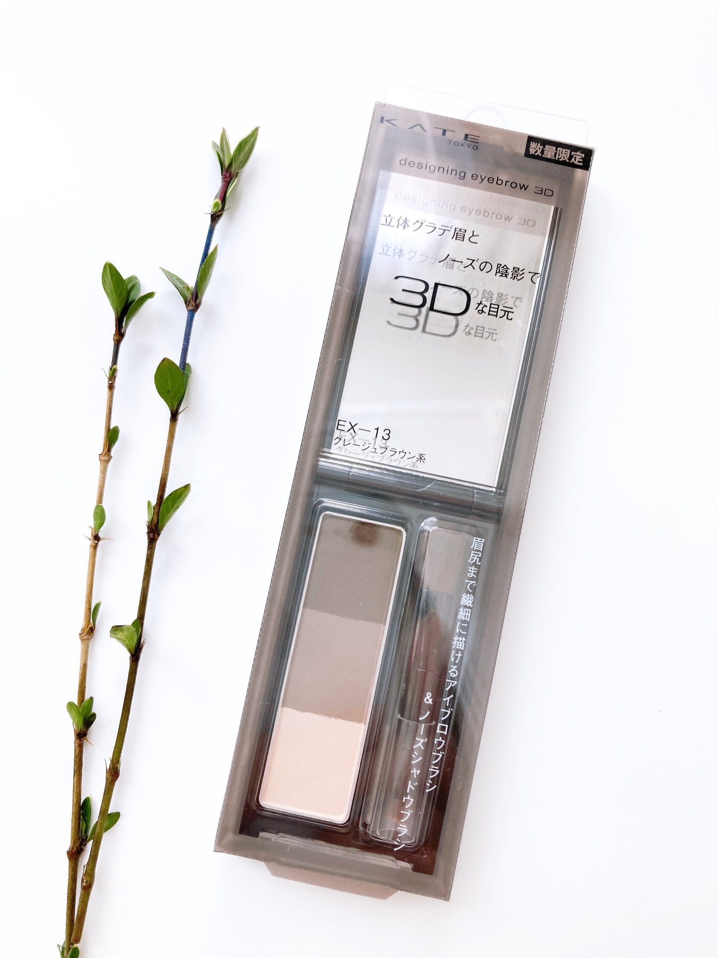 ケイト デザイニングアイブロウ3D/KATE/パウダーアイブロウを使ったクチコミ(4枚目)