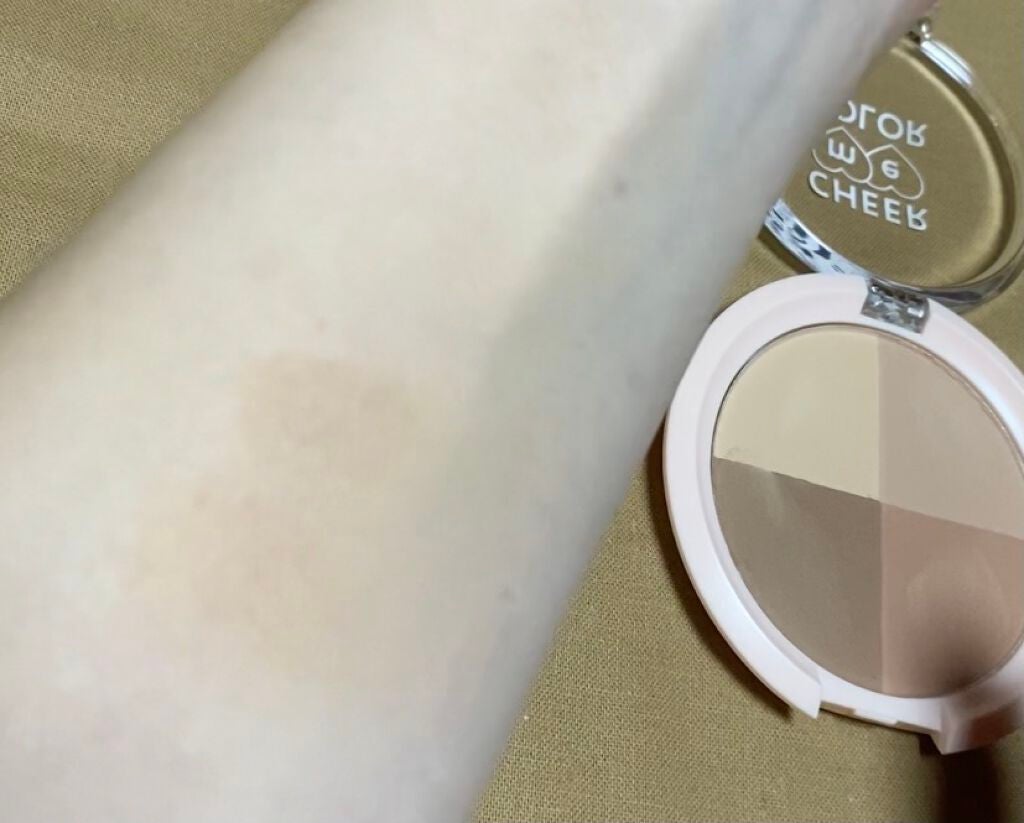 CHEER me COLOR シェーディングパウダー/セリア/シェーディングを使ったクチコミ(4枚目)