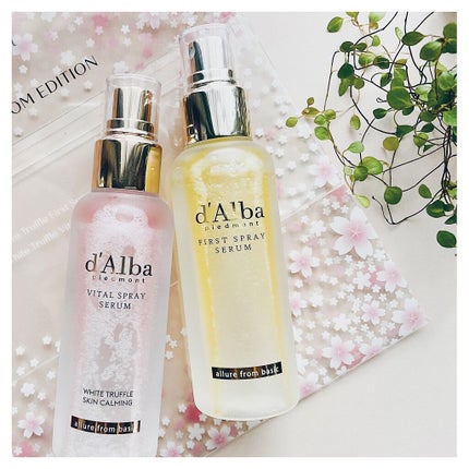 ダルバ ホワイトトリュフファーストスプレーセラム/ダルバ/ミスト状化粧水を使ったクチコミ(1枚目)