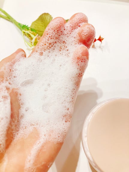 ヴィーガンパッククレンザー/WHIPPED/洗顔フォームを使ったクチコミ(4枚目)