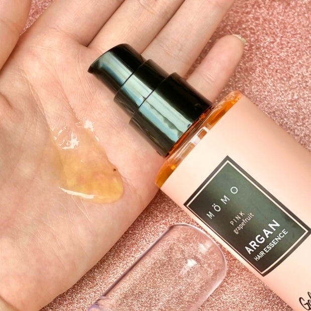 モモアルガンヘアエッセンス/ガランビュー/ヘアオイルを使ったクチコミ(4枚目)