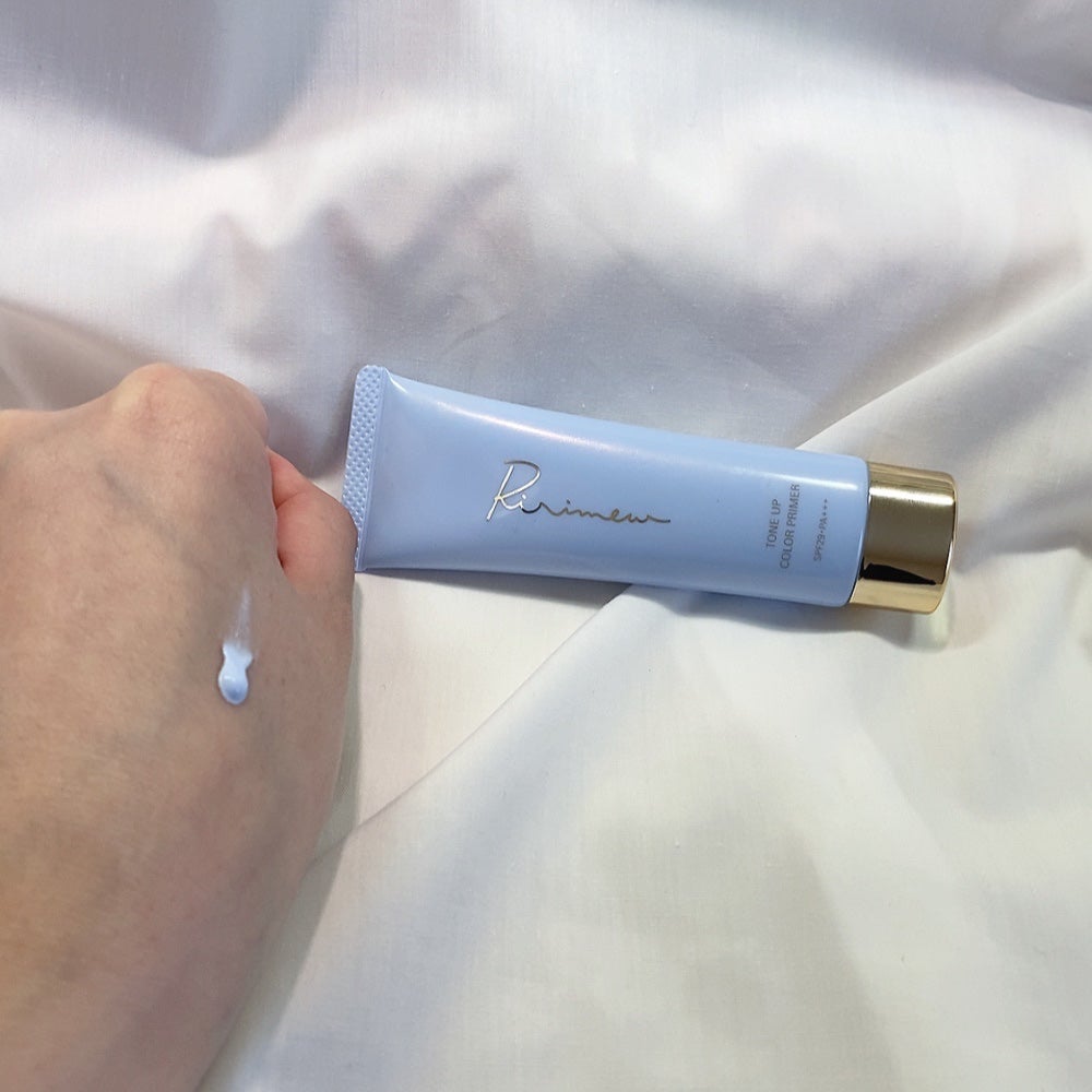 トーンアップカラープライマー /Ririmew/化粧下地を使ったクチコミ(2枚目)
