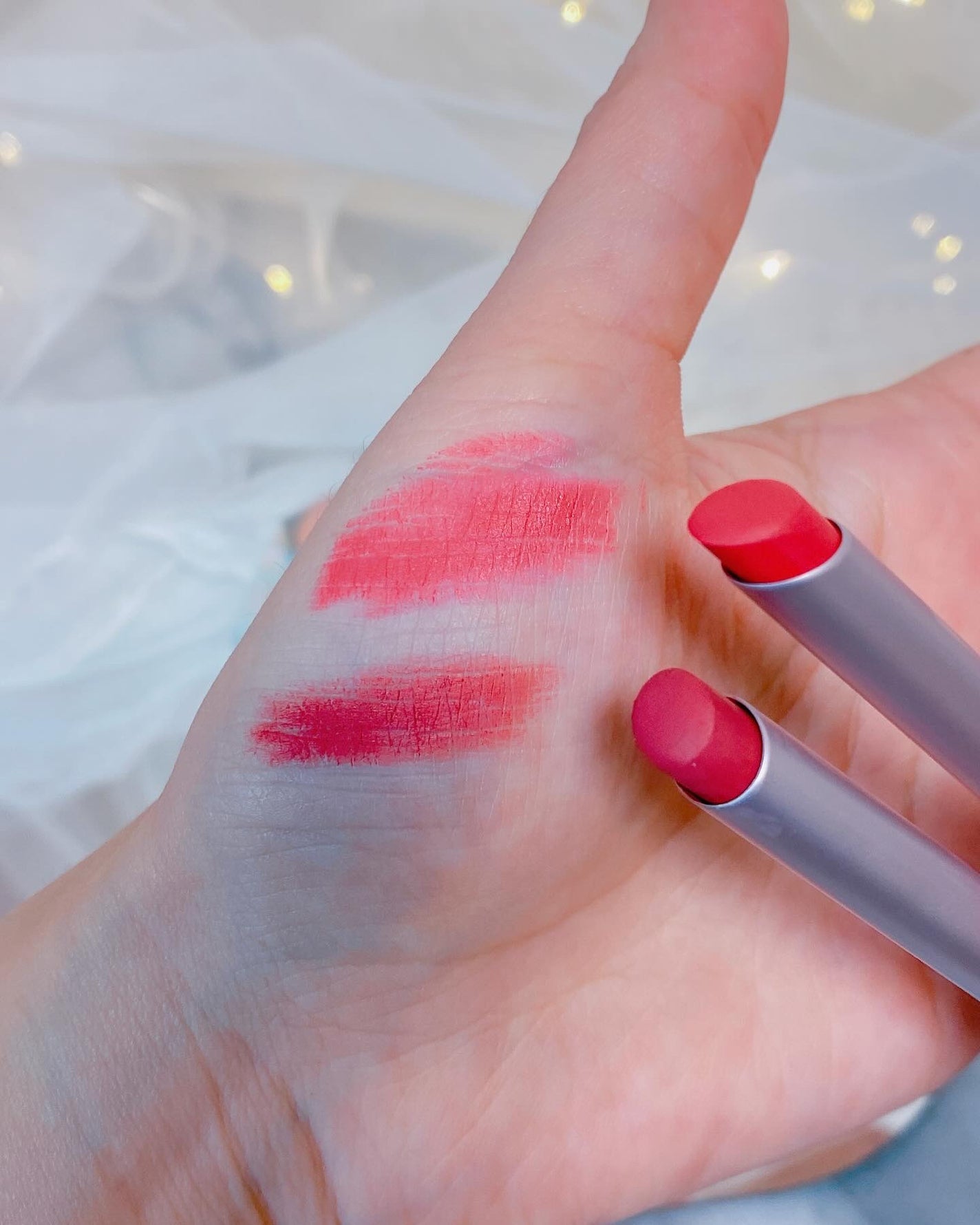 ザスリックリップスティッククリームマット/espoir/口紅を使ったクチコミ(7枚目)