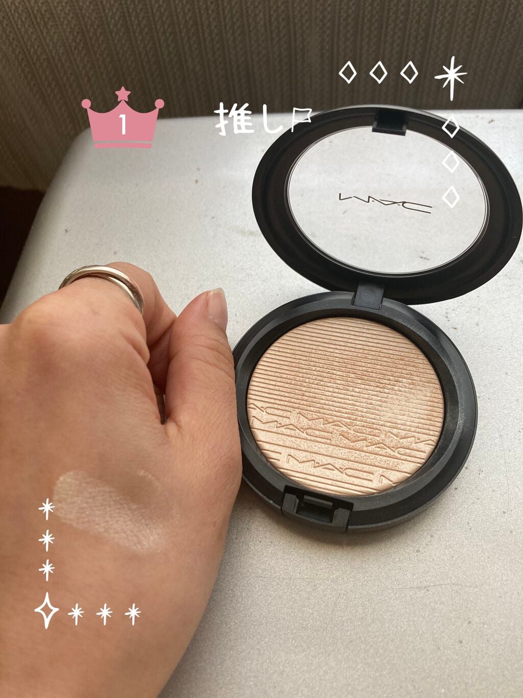 エクストラ ディメンション スキンフィニッシュ/M・A・C/プレストパウダーを使ったクチコミ(1枚目)