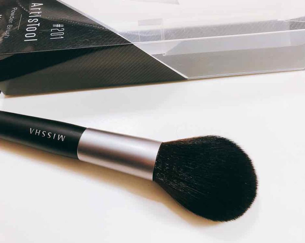 アーティスツール パウダー ブラシ(#201)/MISSHA/メイクブラシを使ったクチコミ(1枚目)