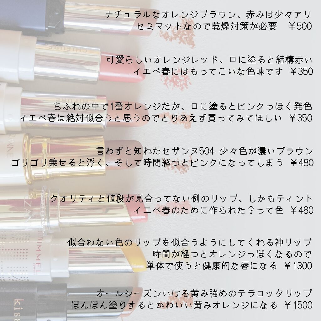 ラスティンググロスリップ/CEZANNE/口紅を使ったクチコミ（3枚目）