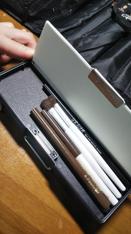 春姫 チークブラシ/DAISO/メイクブラシを使ったクチコミ(2枚目)