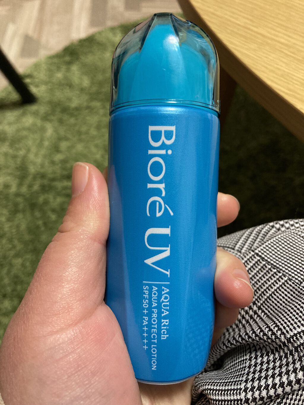 ビオレUV アクアリッチ アクアプロテクトローション(水層パック)/ビオレ/日焼け止めローションを使ったクチコミ（1枚目）