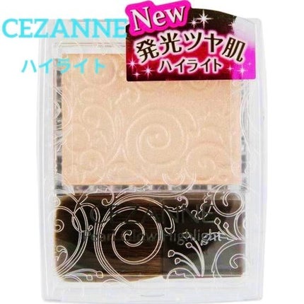 パールグロウハイライト/CEZANNE/パウダーハイライトを使ったクチコミ(1枚目)
