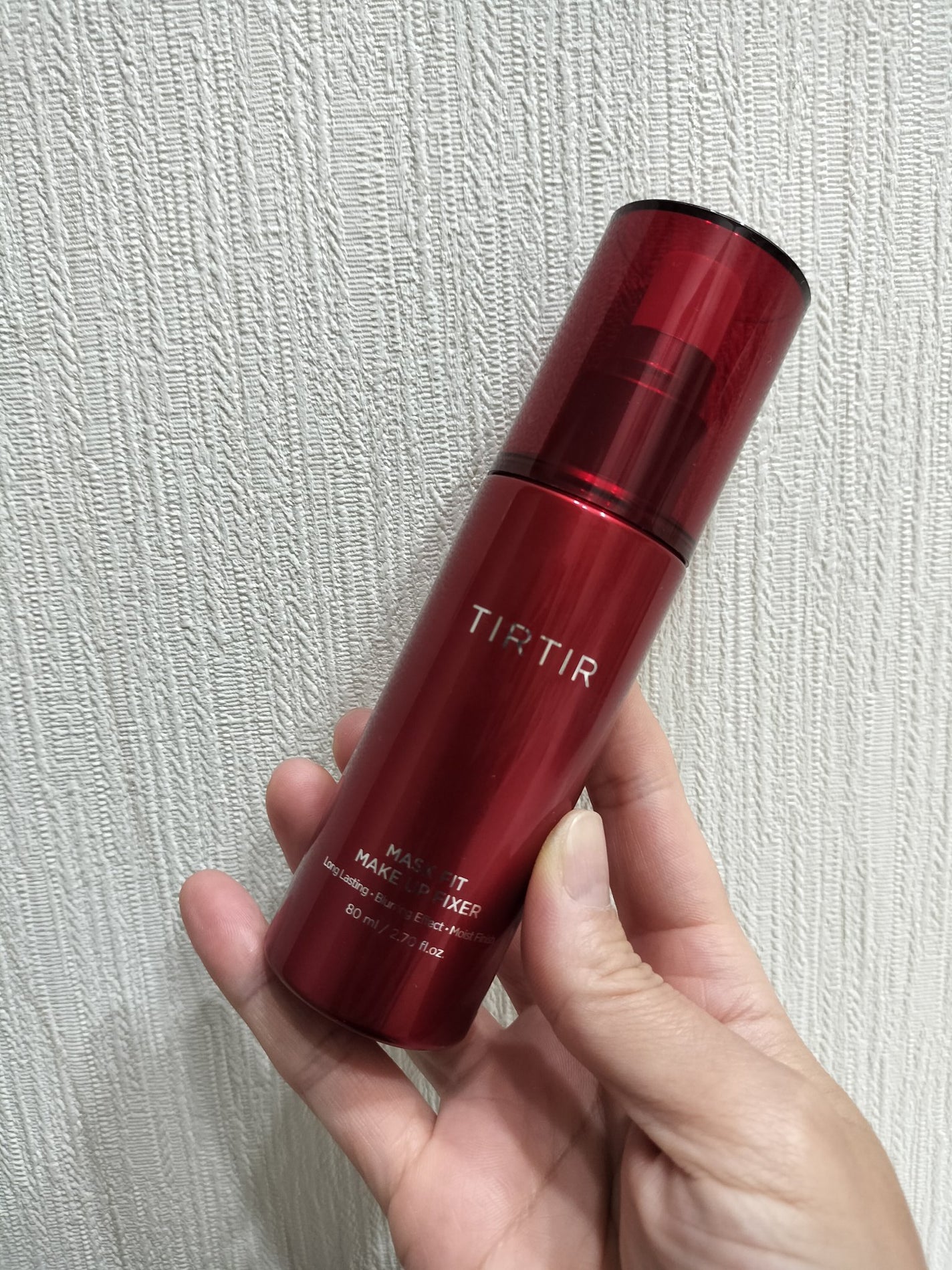 マスクフィット メイクアップフィクサー/TIRTIR(ティルティル)/フィックスミストを使ったクチコミ(1枚目)