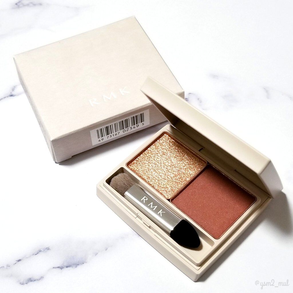 スプリングブレイズ デュオアイシャドウ/RMK/アイシャドウパレットを使ったクチコミ(7枚目)