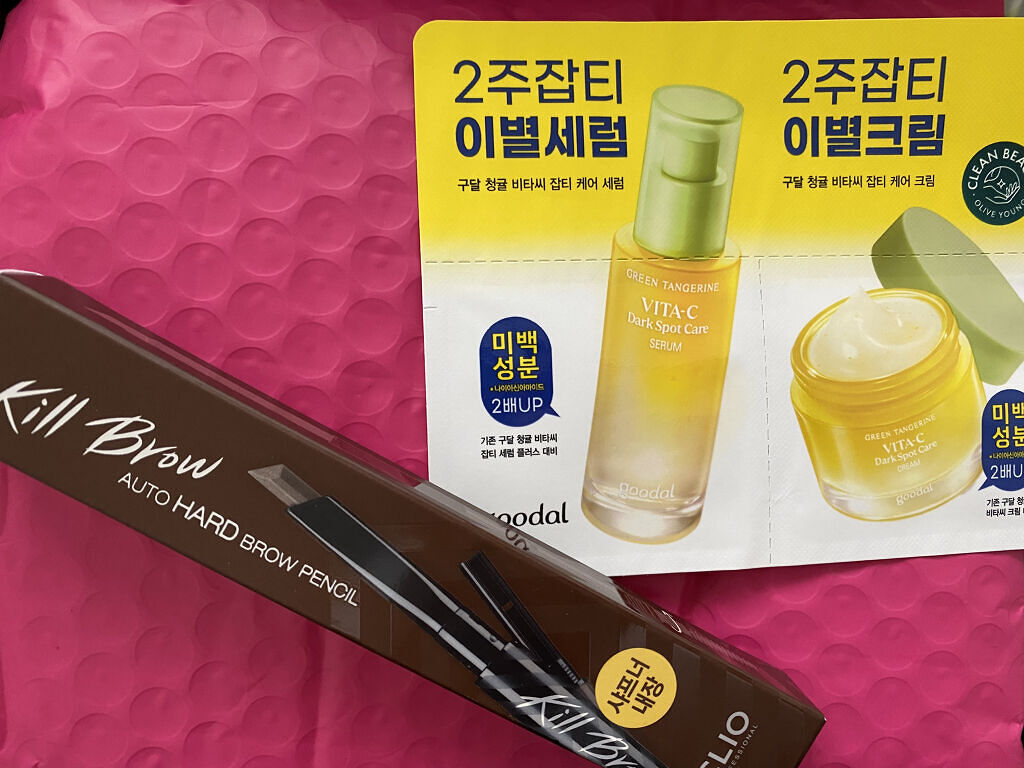 キル ブロウ オート ハード ブロウ ペンシル 02 LIGHT BROWN/CLIO/アイブロウペンシルを使ったクチコミ（1枚目）