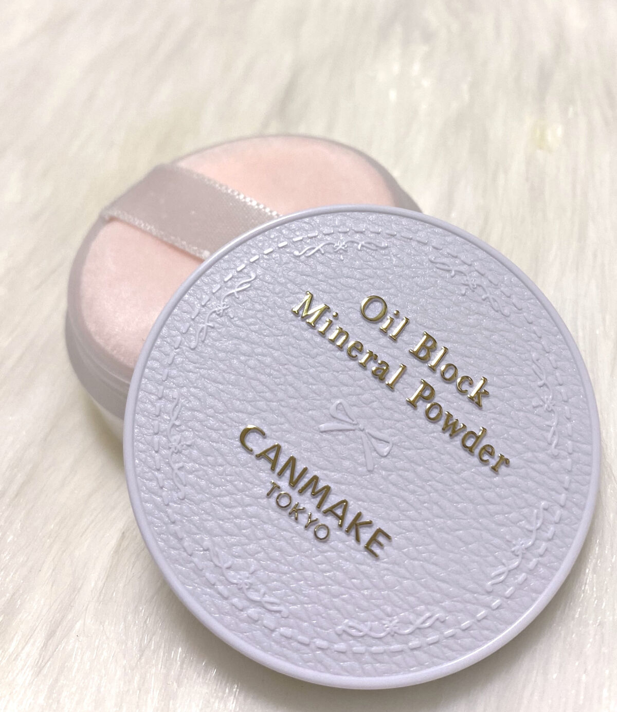 オイルブロックミネラルパウダー/キャンメイク/ルースパウダーを使ったクチコミ（1枚目）