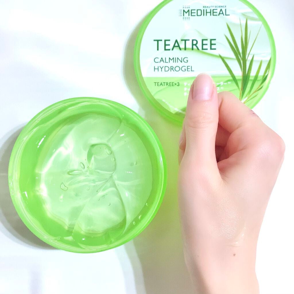 ティーツリーカーミングハイドロジェル/MEDIHEAL/ボディローションを使ったクチコミ(4枚目)