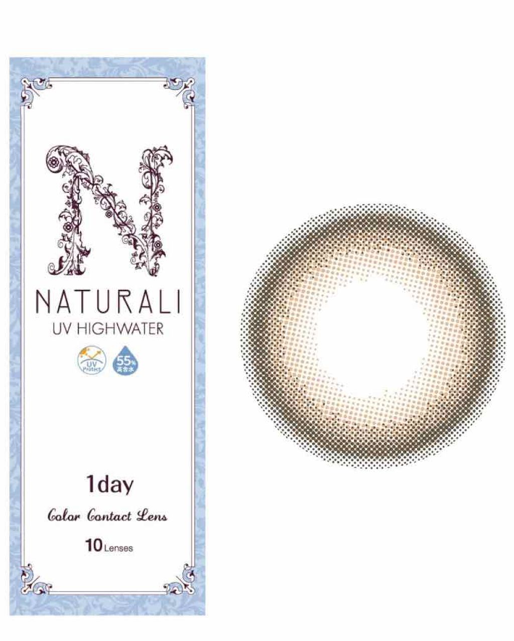ナチュラリ ワンデー/NATURALI/ワンデー(1DAY)カラコンを使ったクチコミ(1枚目)