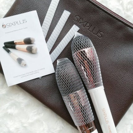 SIXPLUS エレガンスシリーズ ホワイトパール メイクブラシ11本セット/SIXPLUS/メイクブラシを使ったクチコミ(8枚目)