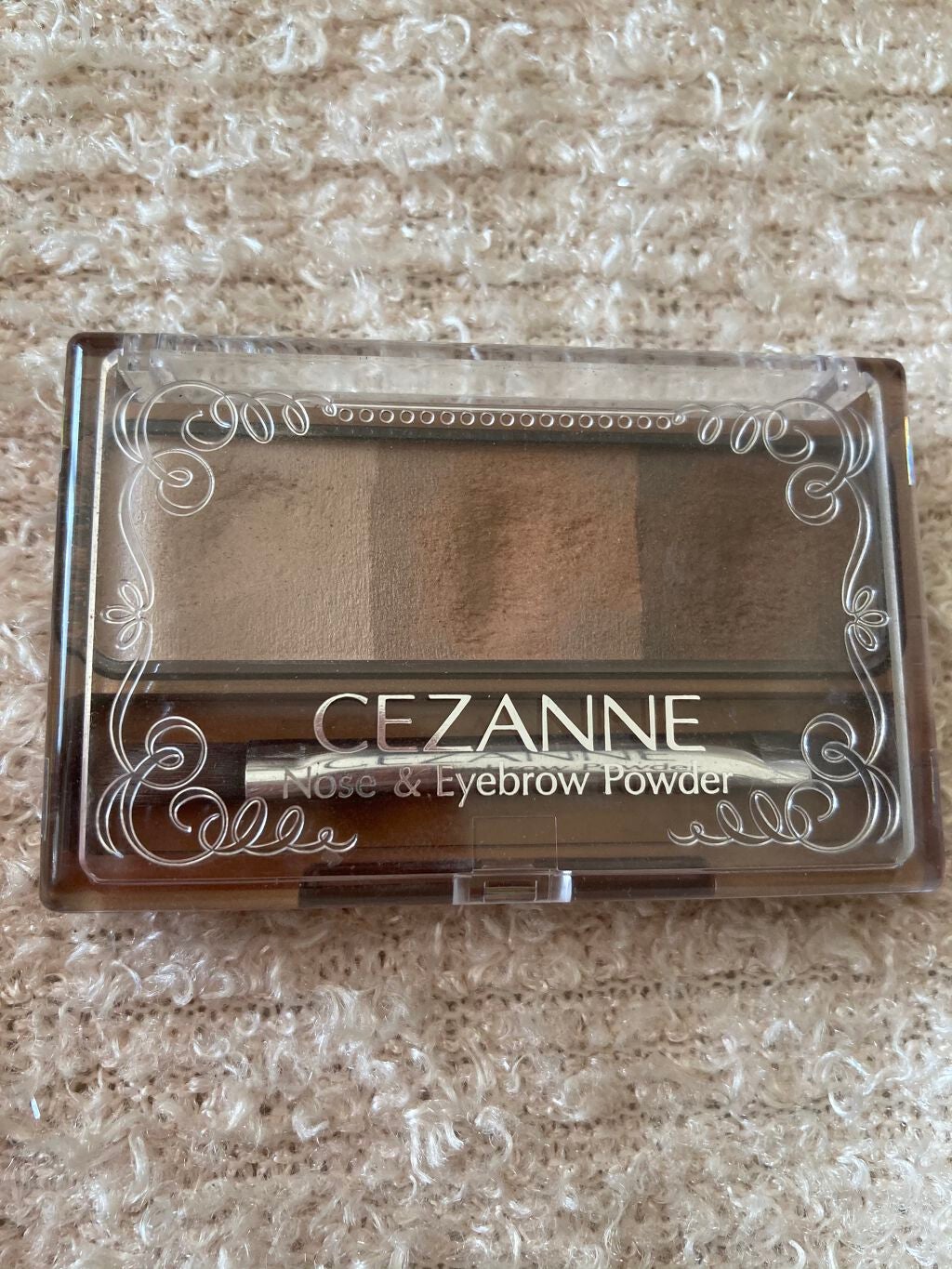 ノーズ&アイブロウパウダー/CEZANNE/パウダーアイブロウを使ったクチコミ(1枚目)