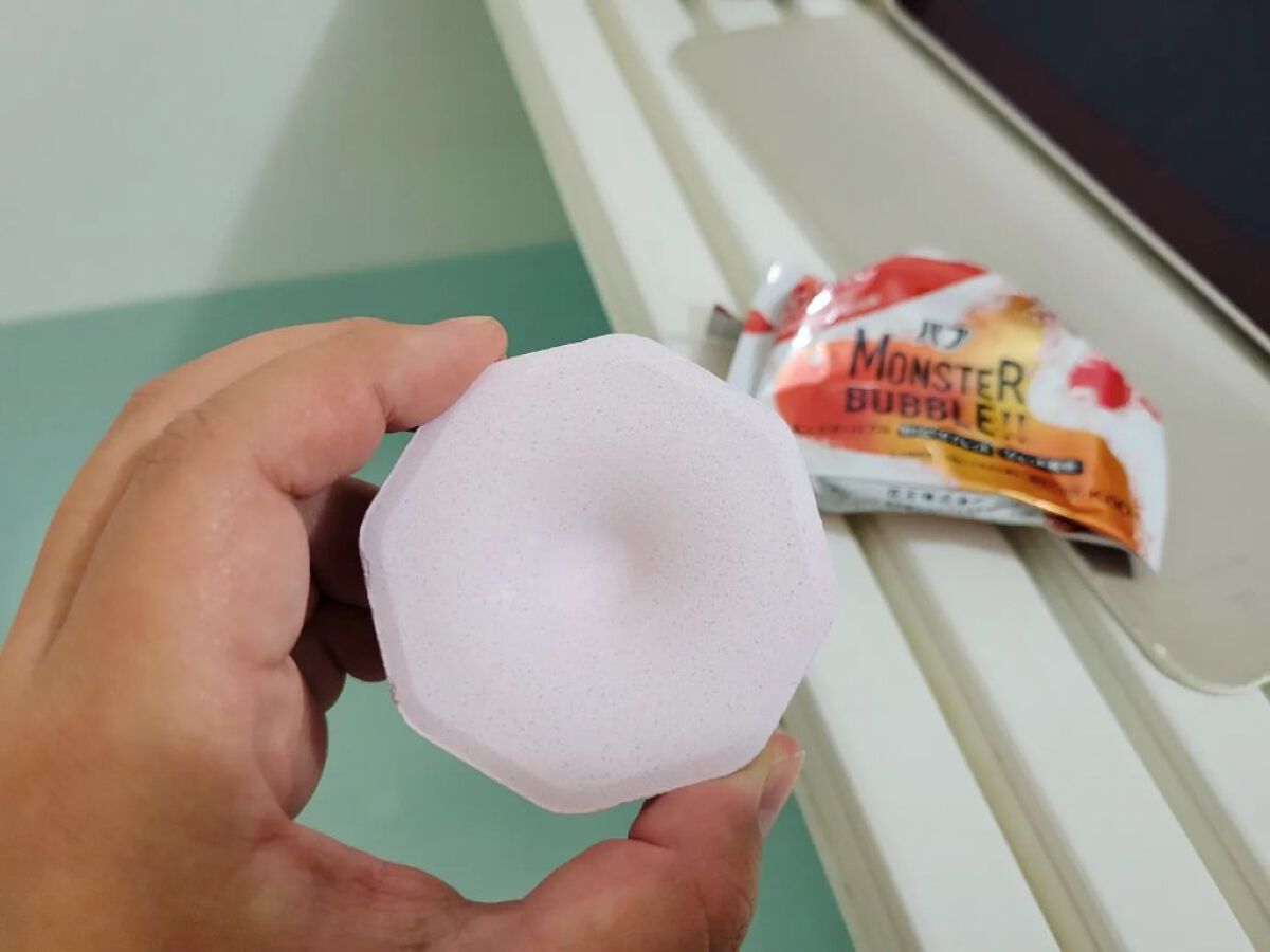 モンスターバブル スッキリFREE /バブ/炭酸系入浴剤を使ったクチコミ（3枚目）