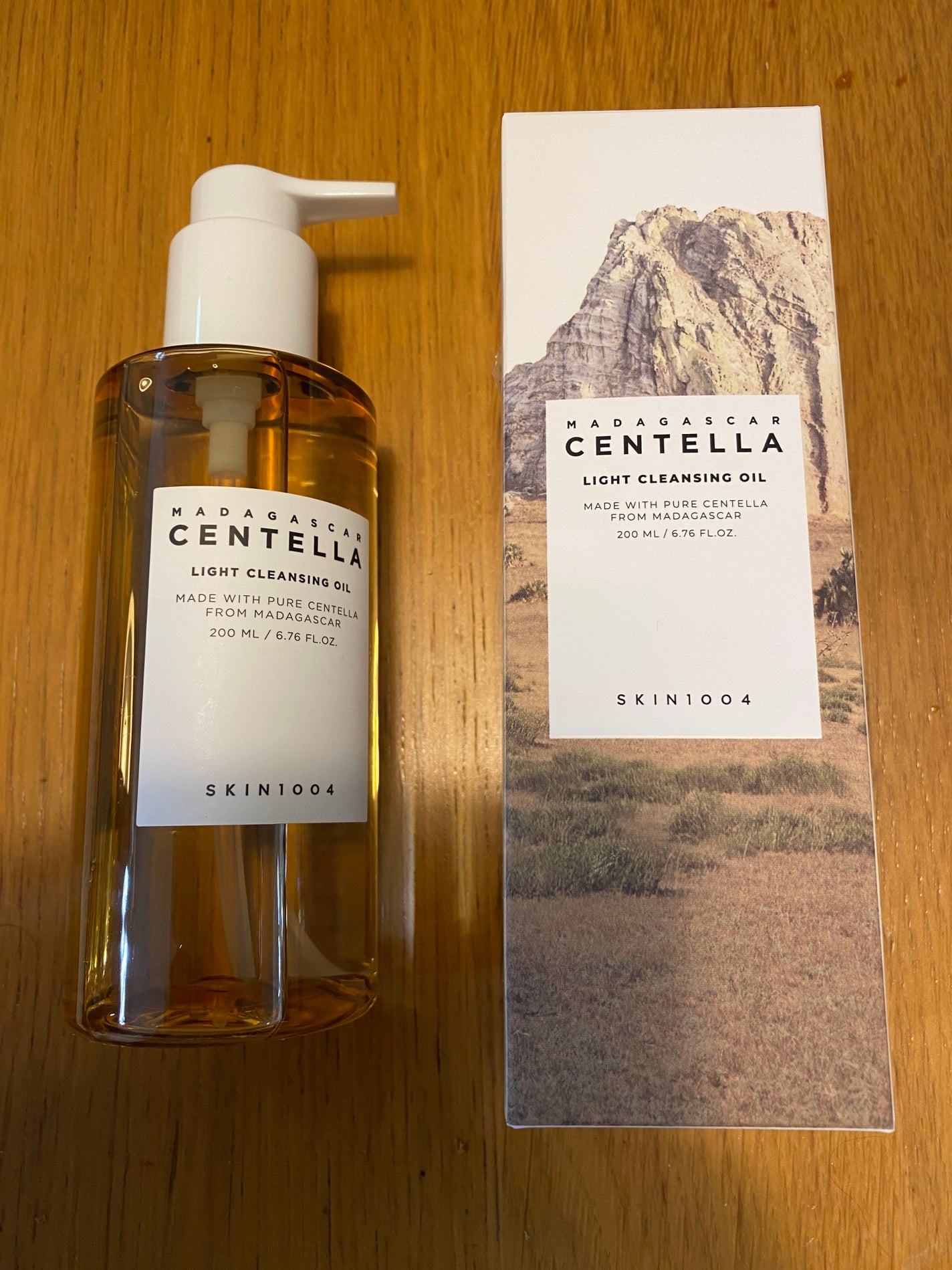 センテラ ライトクレンジングオイル/SKIN1004/オイルクレンジングを使ったクチコミ(1枚目)