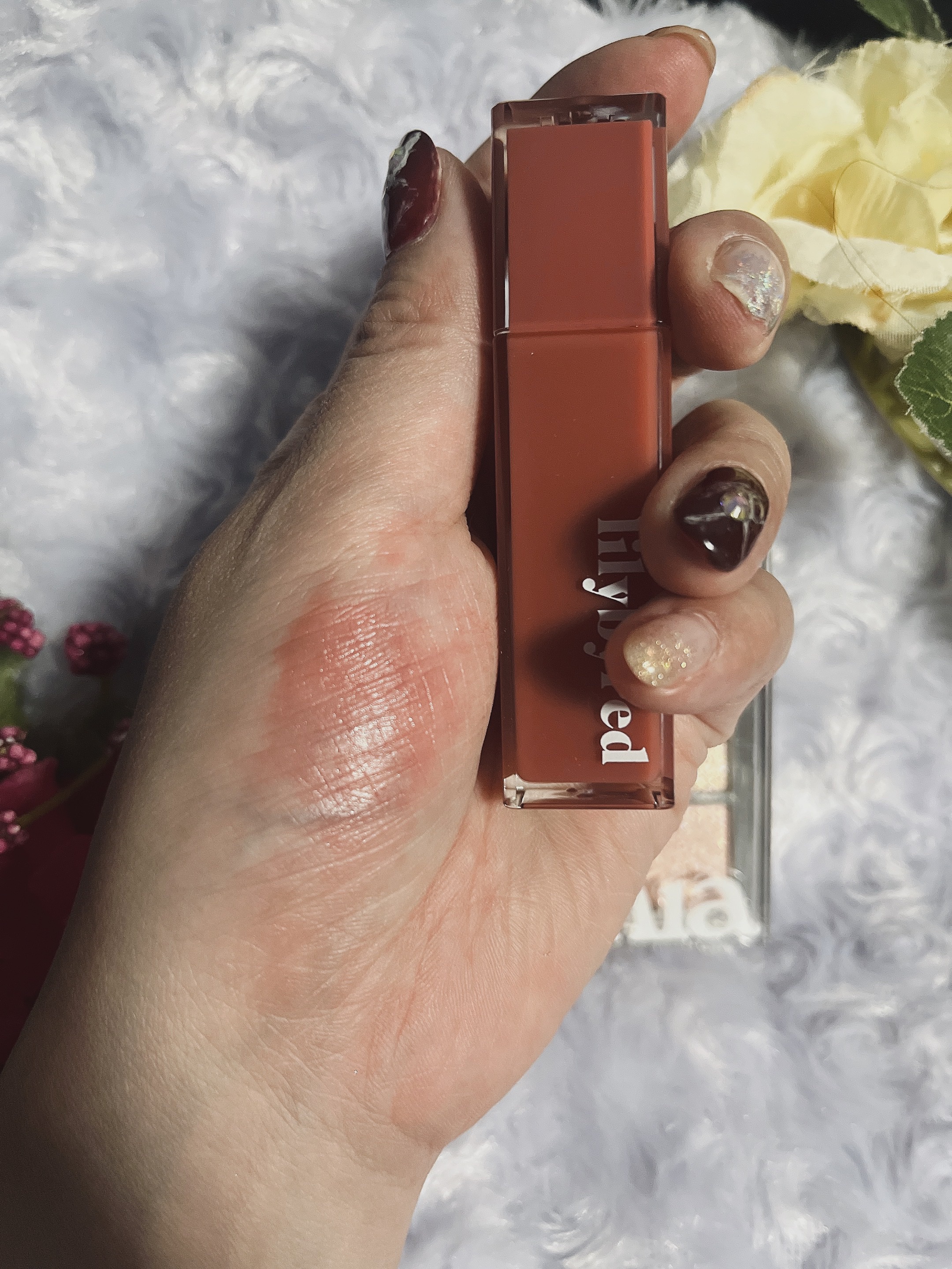 ブラッディライアー コーティングティント/lilybyred/リップティントを使ったクチコミ（2枚目）