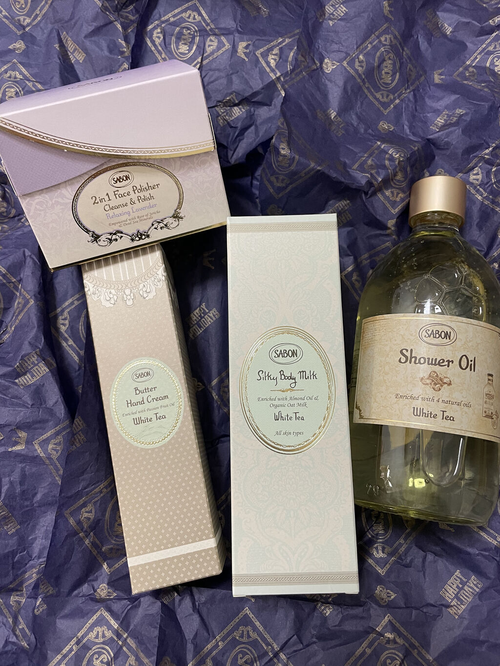 シャワーオイル ホワイトティー 500ml/SABON/ボディソープを使ったクチコミ（1枚目）
