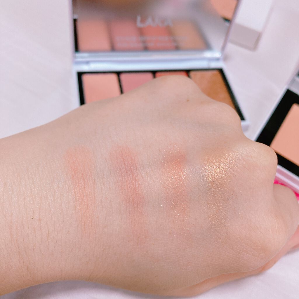 ジャストアイパレット/Laka/アイシャドウパレットを使ったクチコミ（2枚目）