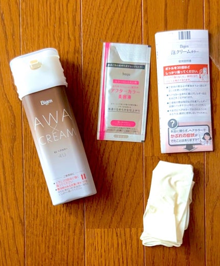 泡クリームカラー 4W モーヴブラウン/ビゲン/ヘアカラーの画像