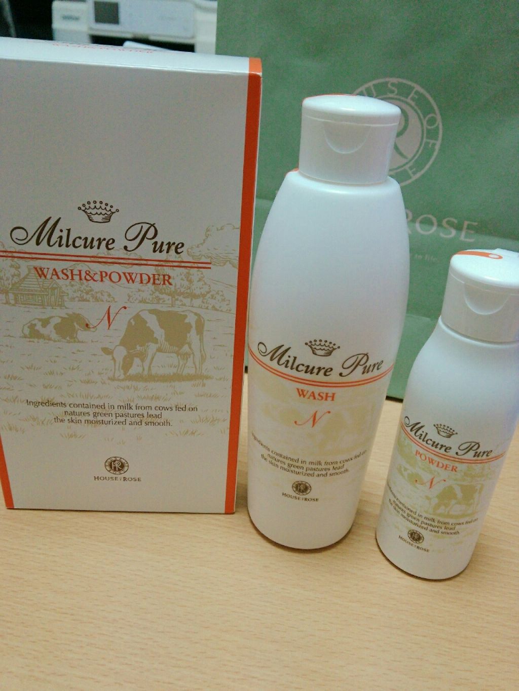 ミルキュア ピュア ウォッシュ&パウダー/ハウス オブ ローゼ/洗顔パウダーを使ったクチコミ(1枚目)