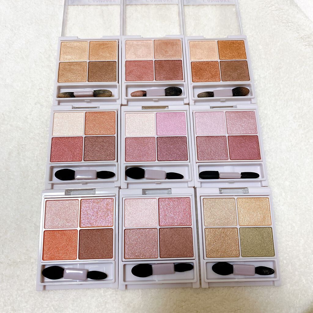 シルキースフレアイズ/キャンメイク/アイシャドウパレットを使ったクチコミ（2枚目）