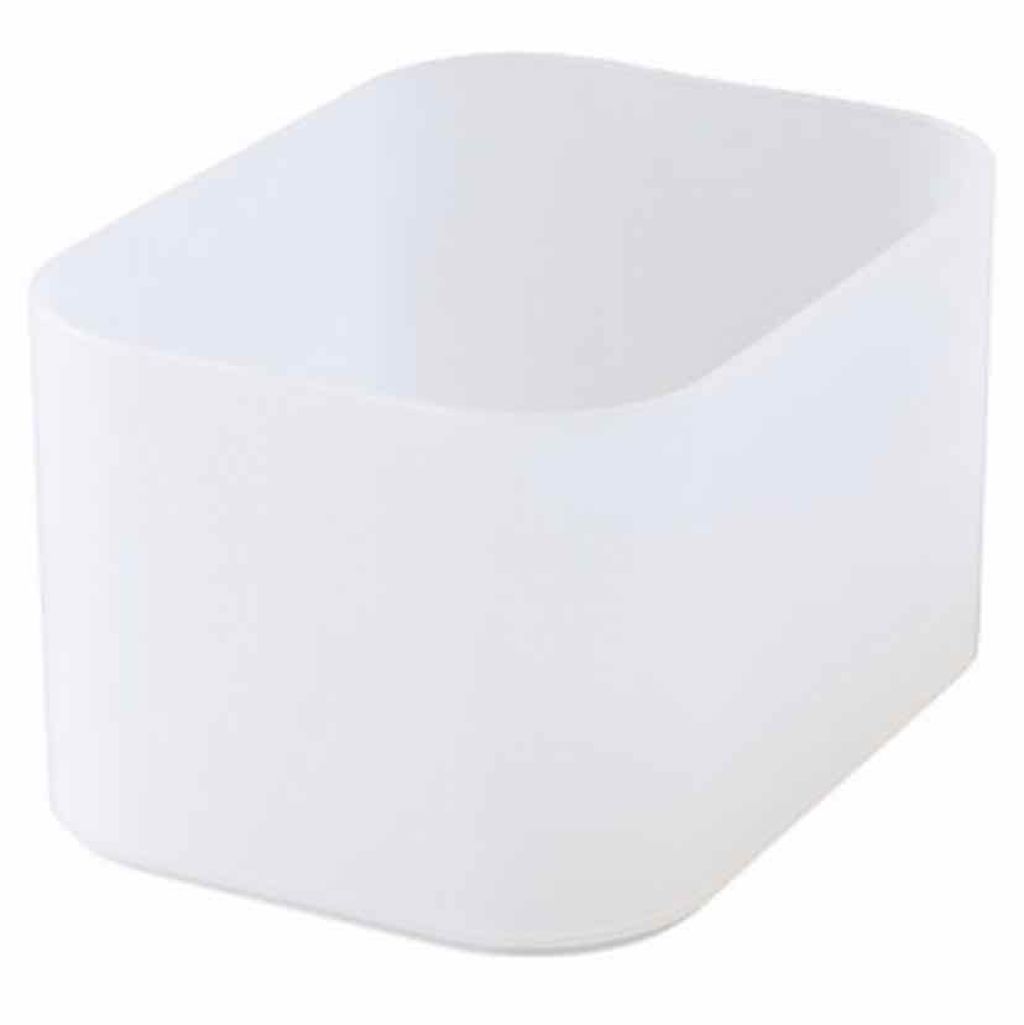 ポリプロピレン メイクボックス 1/2 横ハーフ/無印良品/化粧ポーチを使ったクチコミ(1枚目)