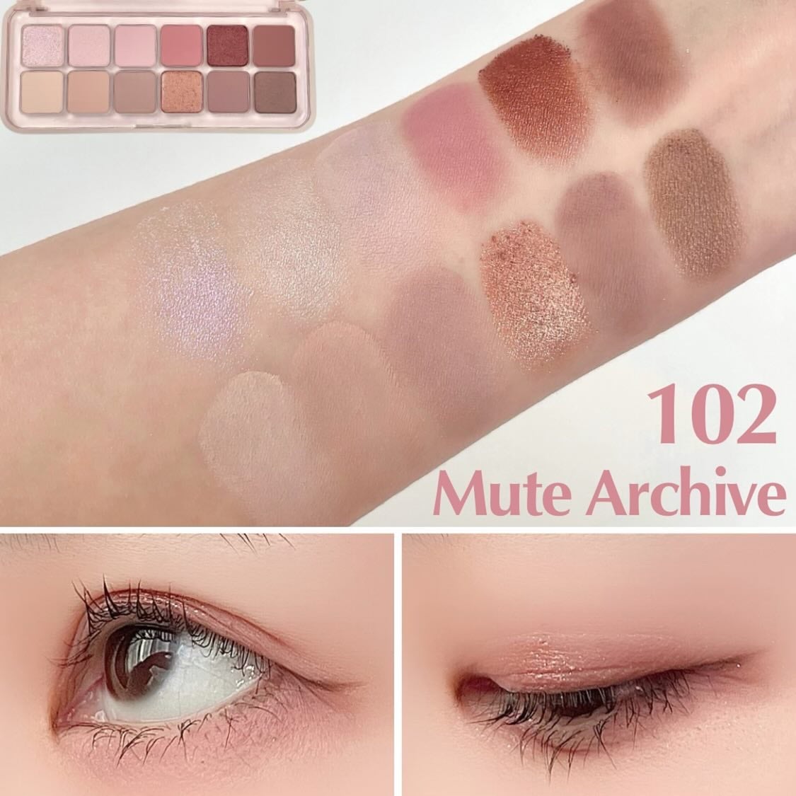 プロ アイ パレット エアー/CLIO/アイシャドウパレットを使ったクチコミ(6枚目)