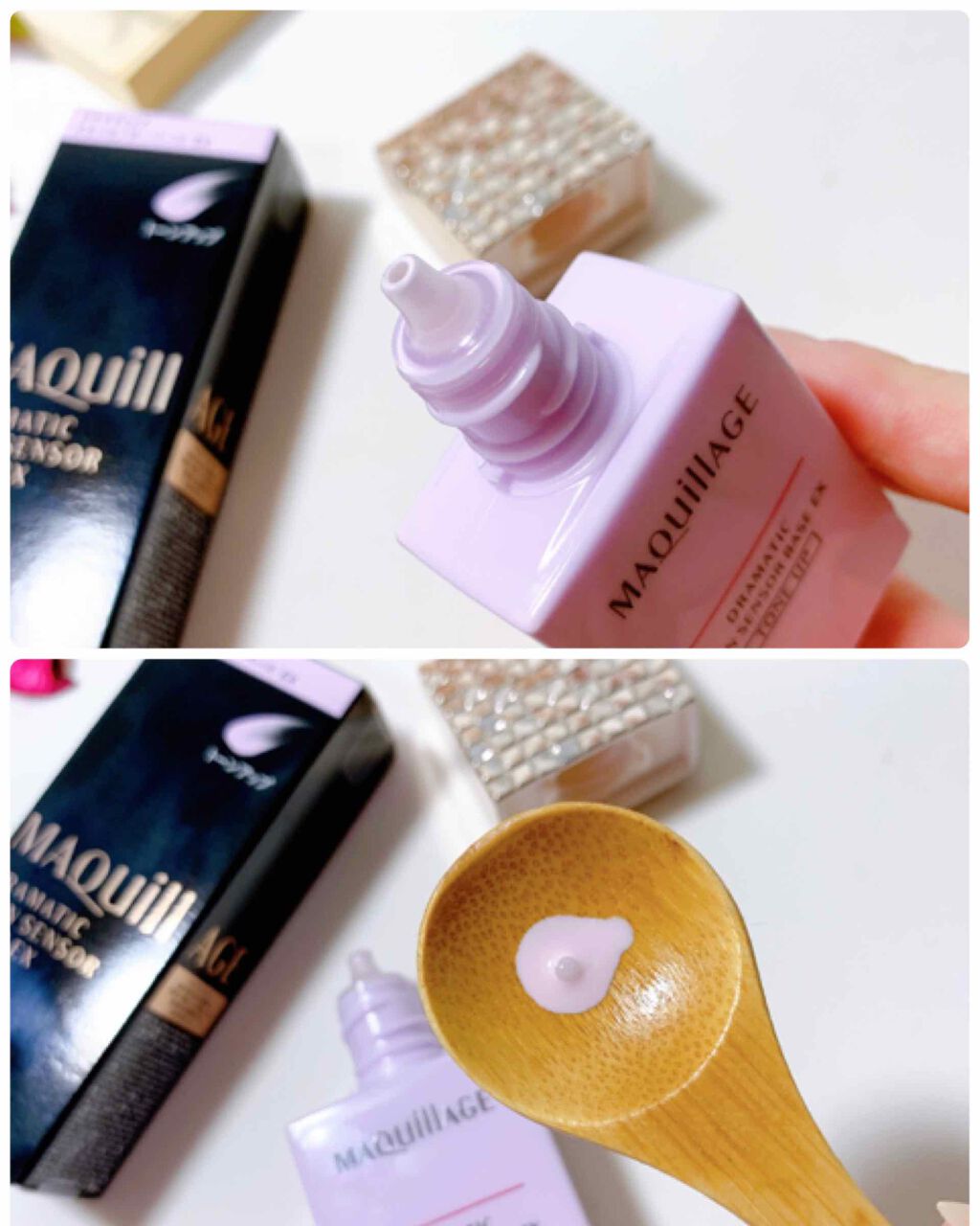 ドラマティックスキンセンサーベース EX/マキアージュ/化粧下地を使ったクチコミ(3枚目)