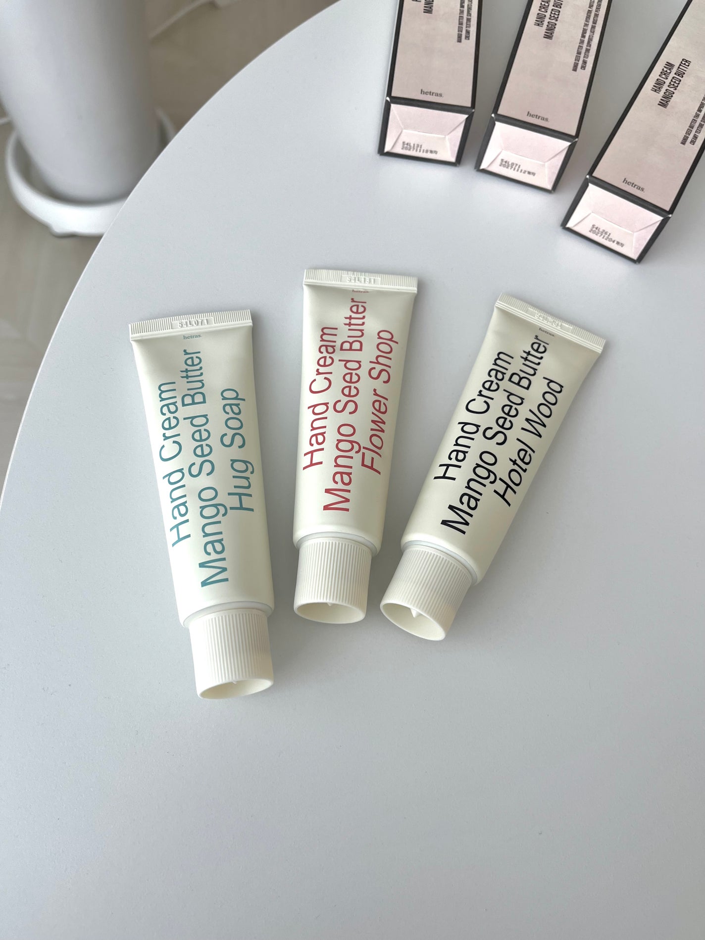 ヘトラス マンゴーシードバター パフューム ハンドクリーム/hetras/ハンドクリームを使ったクチコミ(1枚目)
