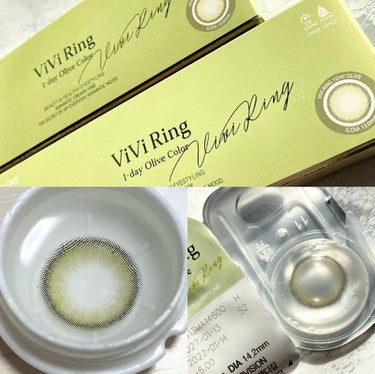 ViVi Ring 1day/OLENS/ワンデー（１DAY）カラコンを使ったクチコミ（2枚目）