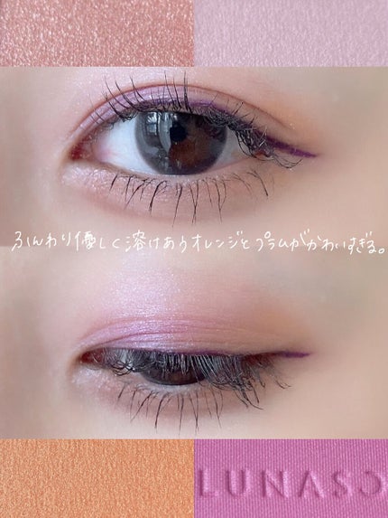 アイカラーレーション/LUNASOL/アイシャドウパレットを使ったクチコミ(4枚目)
