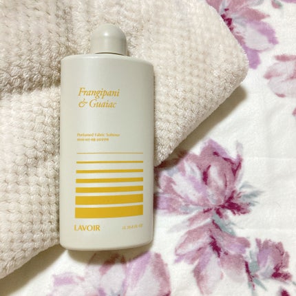 パフュームヴィーガン柔軟剤 プルメリア&ガイアック/LAVOIR/柔軟剤を使ったクチコミ(1枚目)